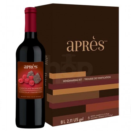Apres Chocolate Raspberry Dessert Wine Kit
